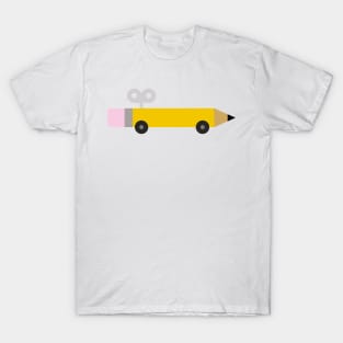 Pencil Car T-Shirt